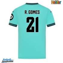 Wolves Rodrigo Gomes #21 Bortedrakt 2025-26 Kortermet